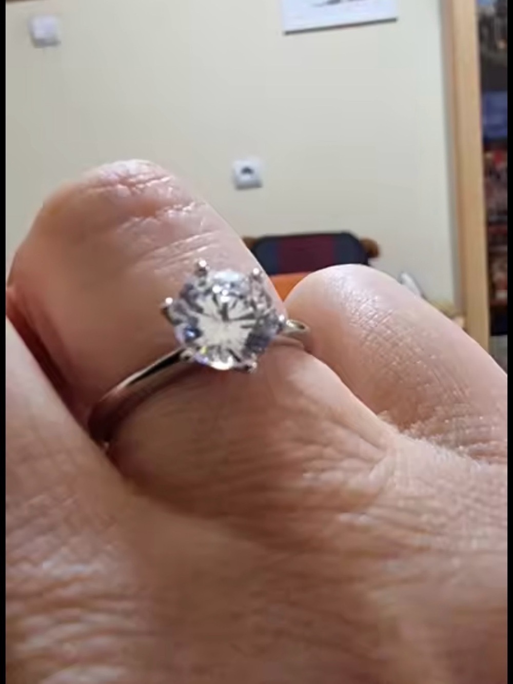 New Ring! Sterling Silver Pink Cubic Zirconia Ring Size: 7; 7.5; 8 available - Picture 8 of 16